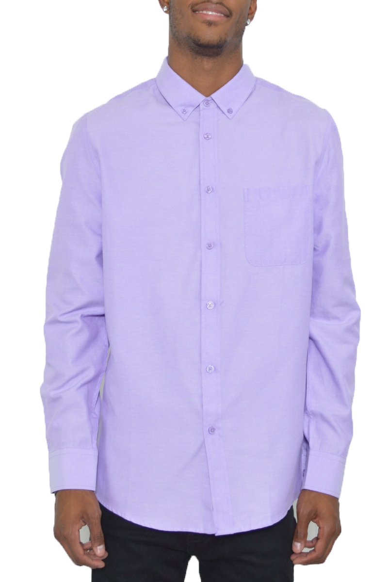 SIGNATURE LONG SLEEVE BUTTON DOWN SHIRT