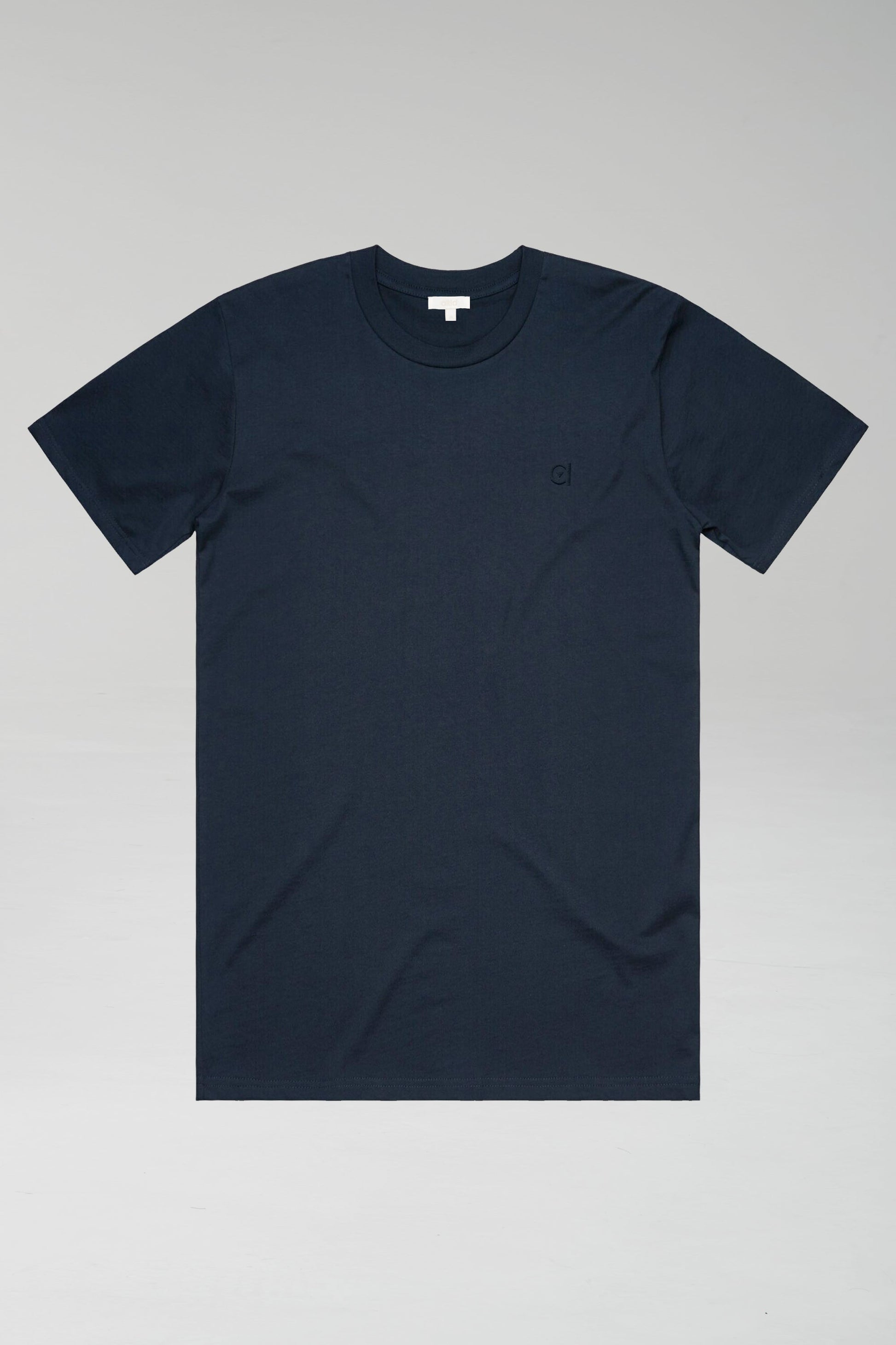 navy low carbon t-shirt